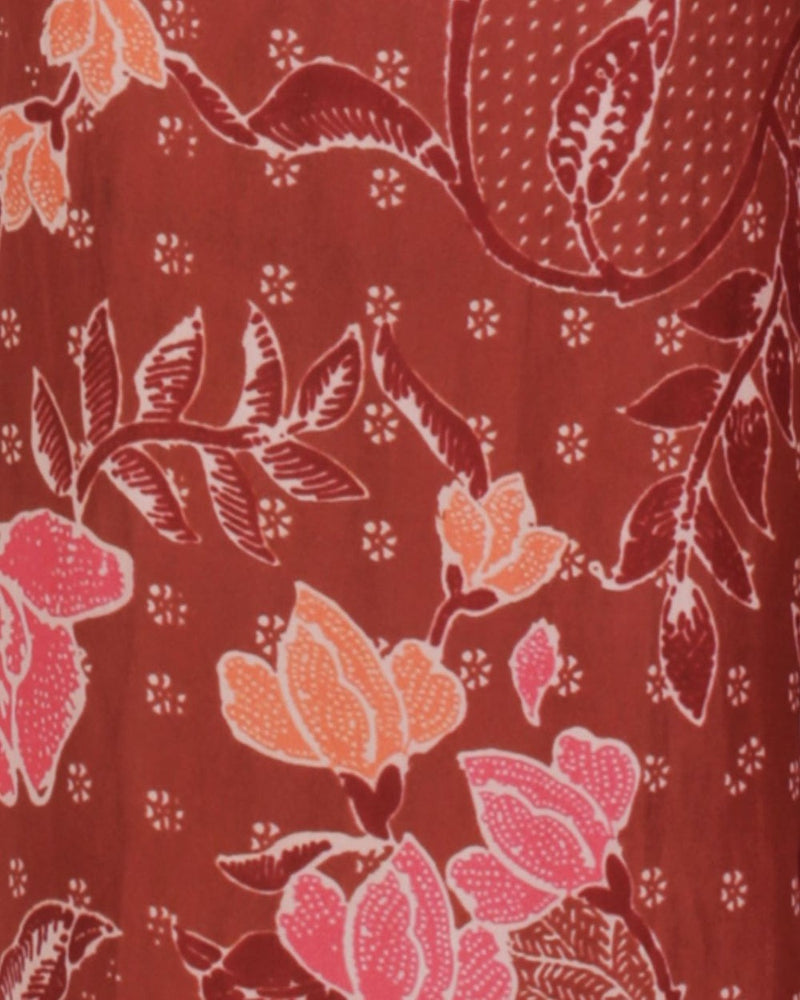 Thea Dress / Bloom Burgundy