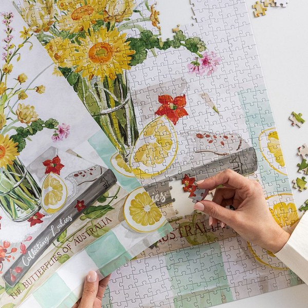 1000pc Puzzle / Native Wildflowers