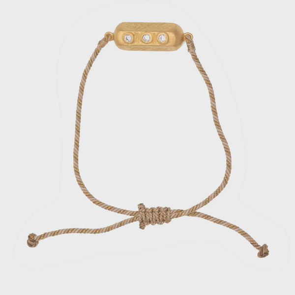 Brahma Adjustable Bracelet / Cubic Zirconia