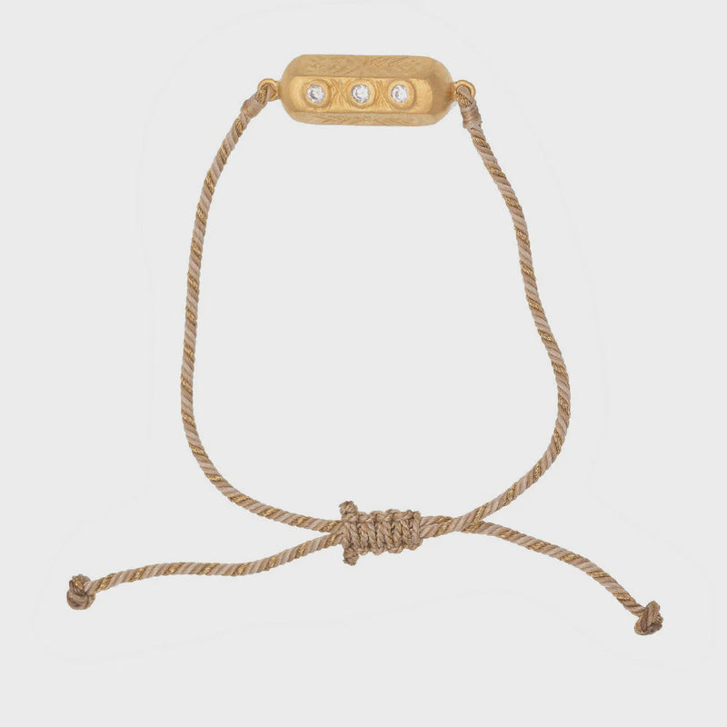 Brahma Adjustable Bracelet / Cubic Zirconia