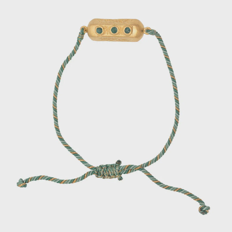 Brahma Adjustable Bracelet / Green