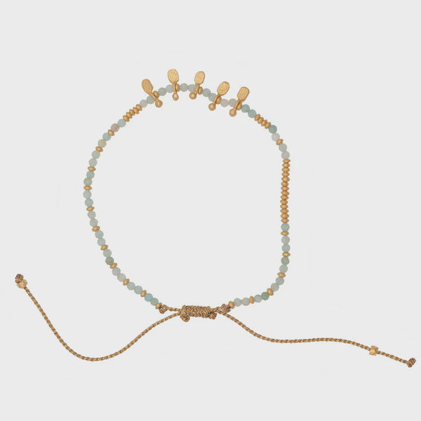 Beldi Bracelet Adjustable / Amazonite