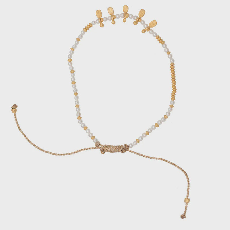 Beldi Bracelet Adjustable / Pearl