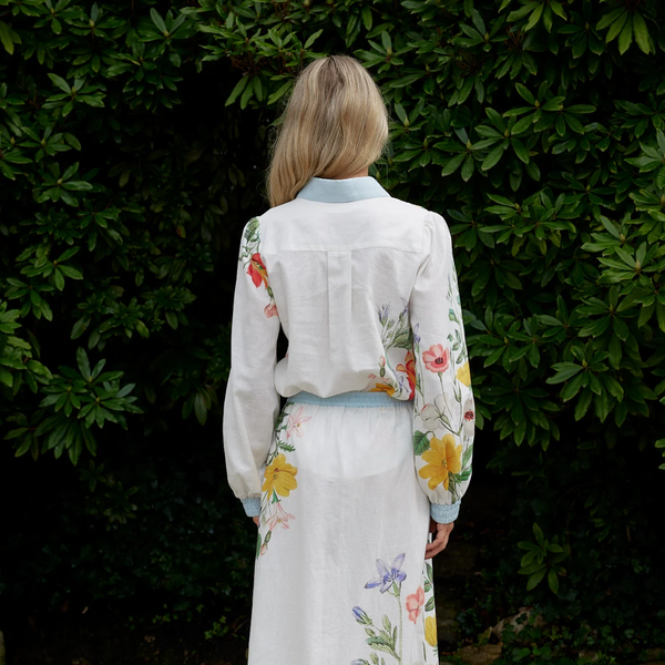 Rafferty Blouse / Whisper Fleur