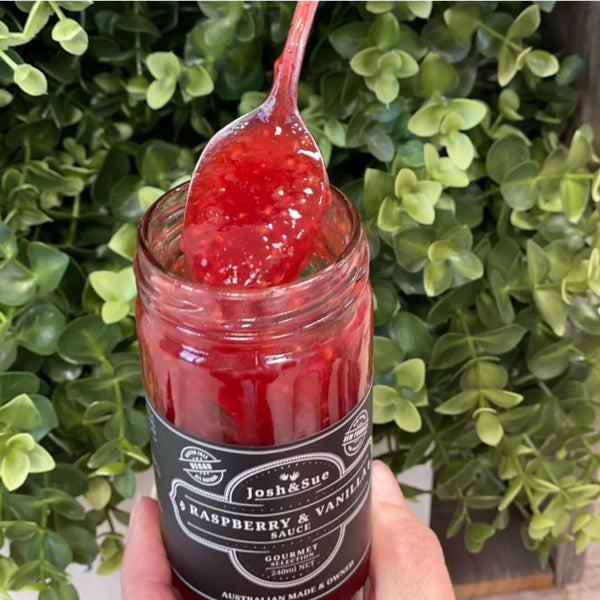 Raspberry + Vanilla Sauce