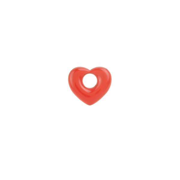 Heart Charm / Red