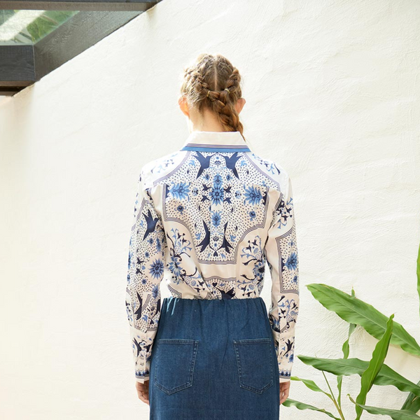 Rive Bird Shirt / White