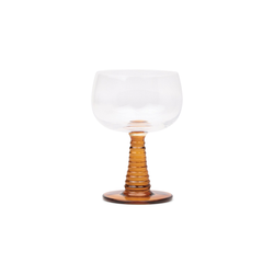 The Romy Whine Glass Set 2 / Amber
