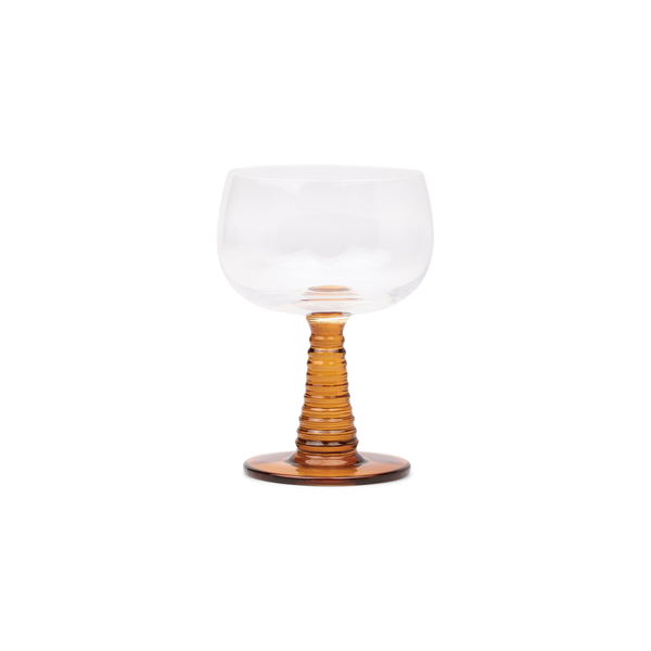 The Romy Whine Glass Set 2 / Amber