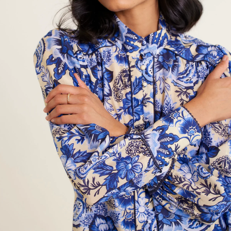 Rosemary Shirt / Astoria Navy
