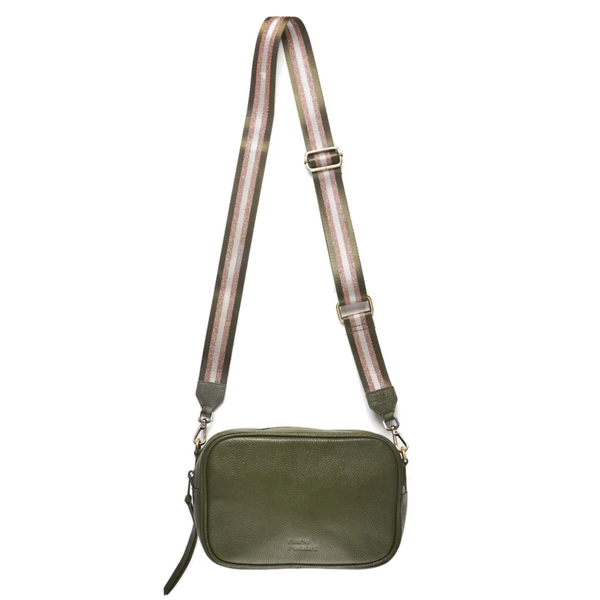 Rosie Crossbody Bag w 2 Straps / Olive