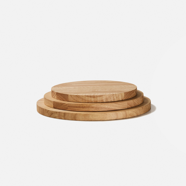Round Chopping Board Medium / Natural