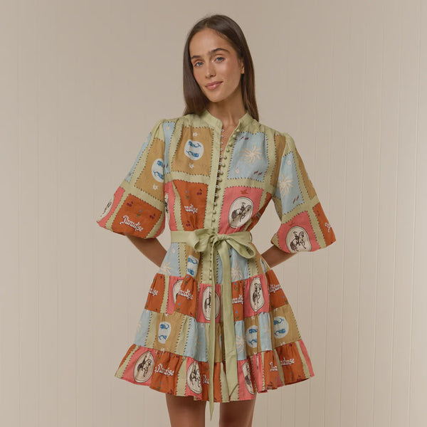 Ruba Mini Dress / Maya Tile