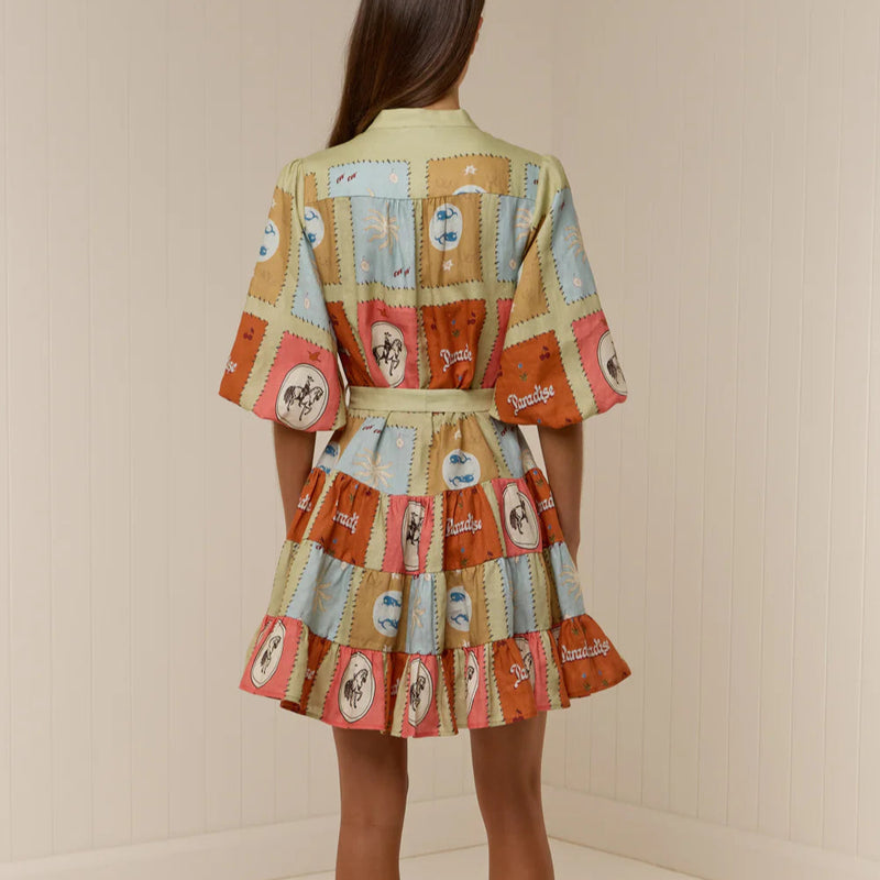 Ruba Mini Dress / Maya Tile