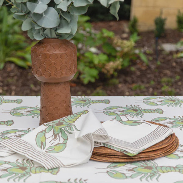 Big Lobster Napkin Set 4 / Reef