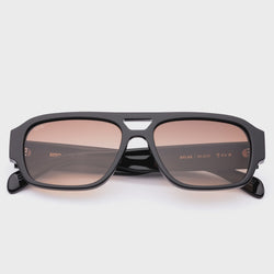 Atlas Sunglasses / Black + Cedar Gradient