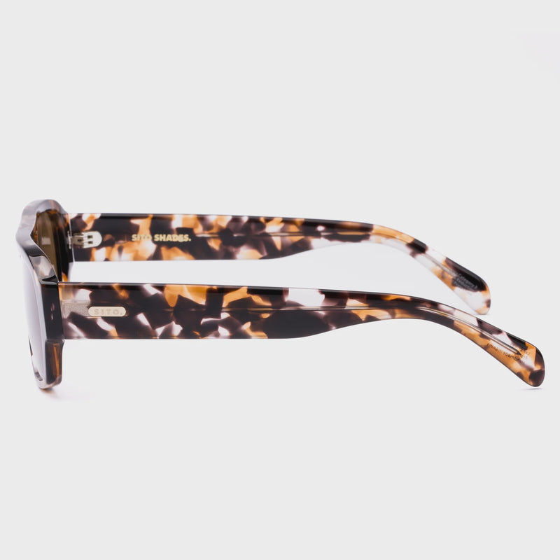 Aura Sunglasses / Honey Tort + Coffee