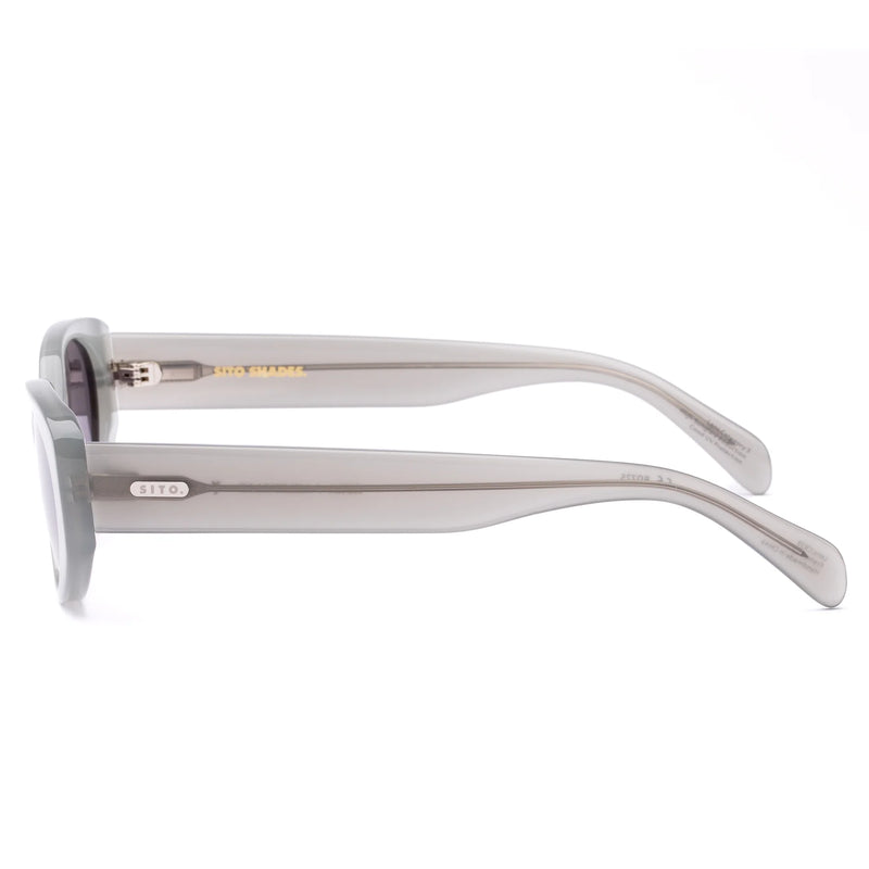 Aura Sunglasses / Sage + Smokey Grey