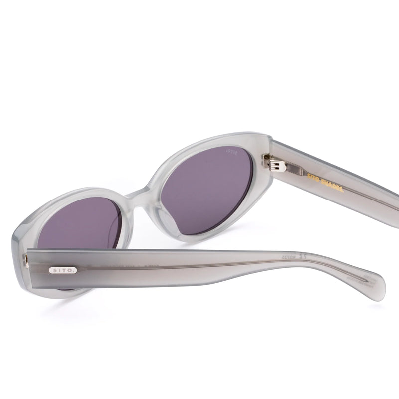 Aura Sunglasses / Sage + Smokey Grey