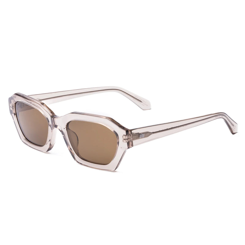 Kinetic Sunglasses / Chintz + Brown Polarised