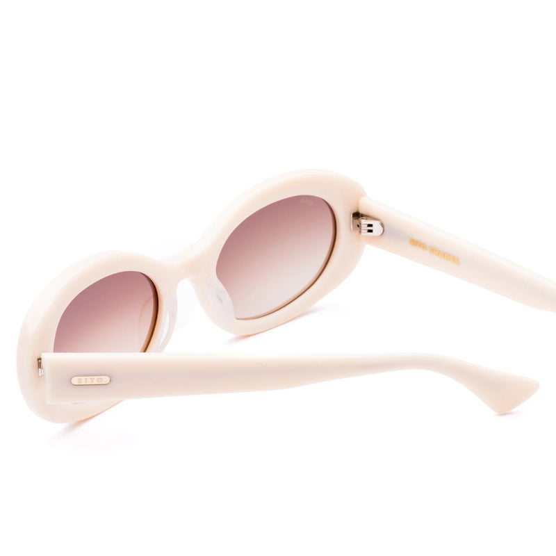 Luna Sunglasses / Cream + Rosewood Gradient