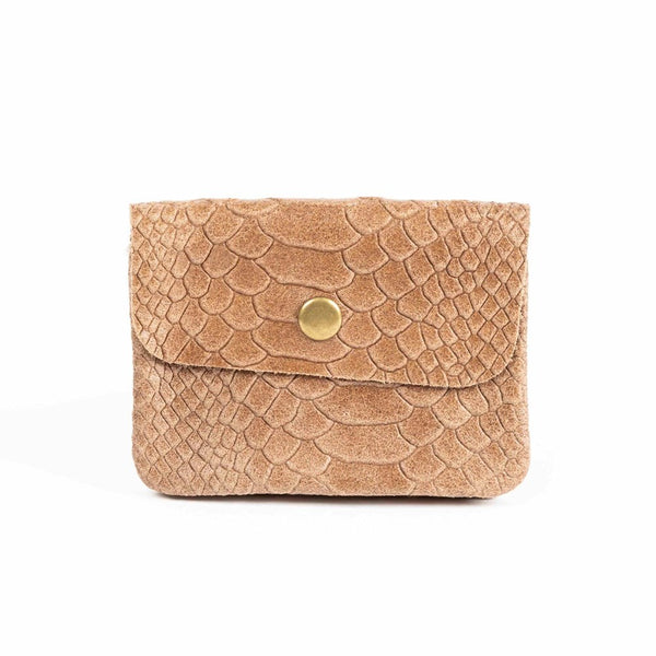 Snake Coin Purse / Beige