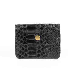 Snake Coin Purse / Black
