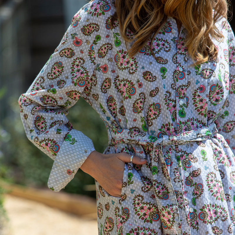 Duncan Paisley Shirtdress