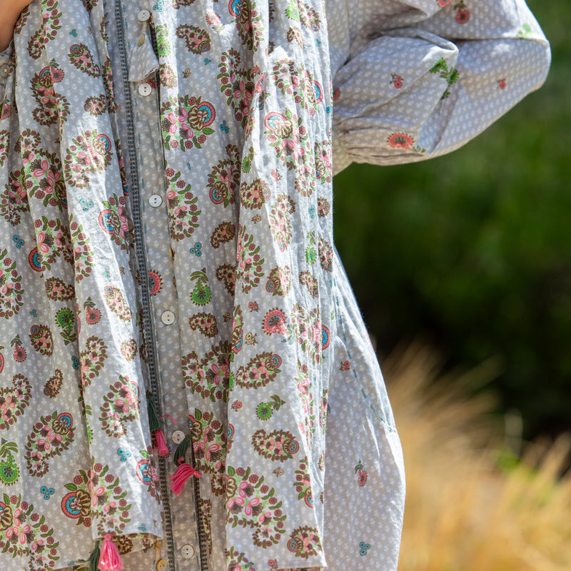 Duncan Paisley Shirtdress