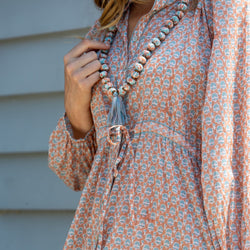Virginia Dress / Coral