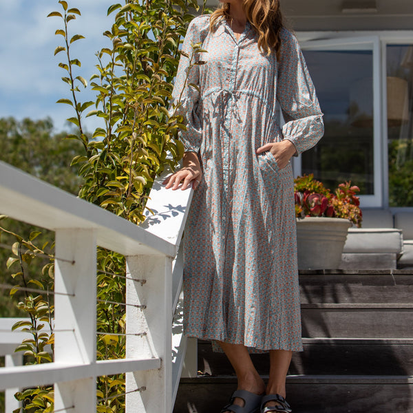 Virginia Dress / Wedgewood