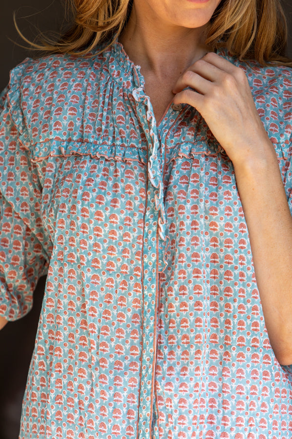 Virginia Shirt / Wedgewood