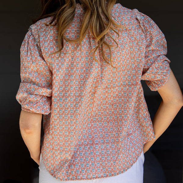 Virginia Shirt / Coral