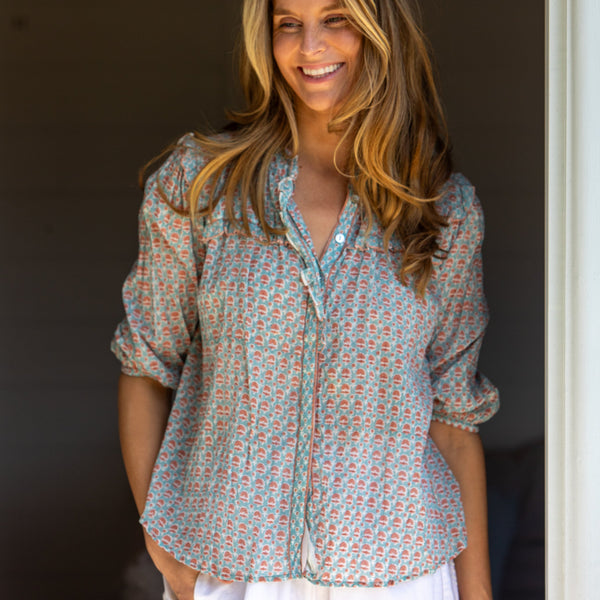 Virginia Shirt / Wedgewood