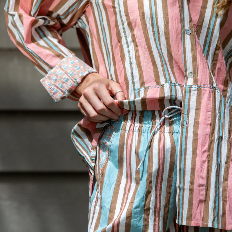 Virginia Palazzo Pant / Wedgewood