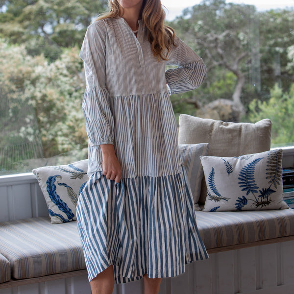 Lee Maxi Dress / Pablo Blue