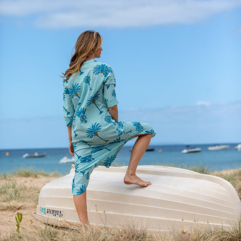 Los Cabos Maxi Dress / Blues