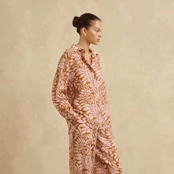 Stevie Shirt / Crocus Blushwood