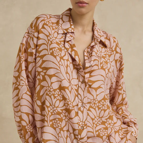 Stevie Shirt / Crocus Blushwood