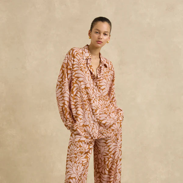 Stevie Shirt / Crocus Blushwood