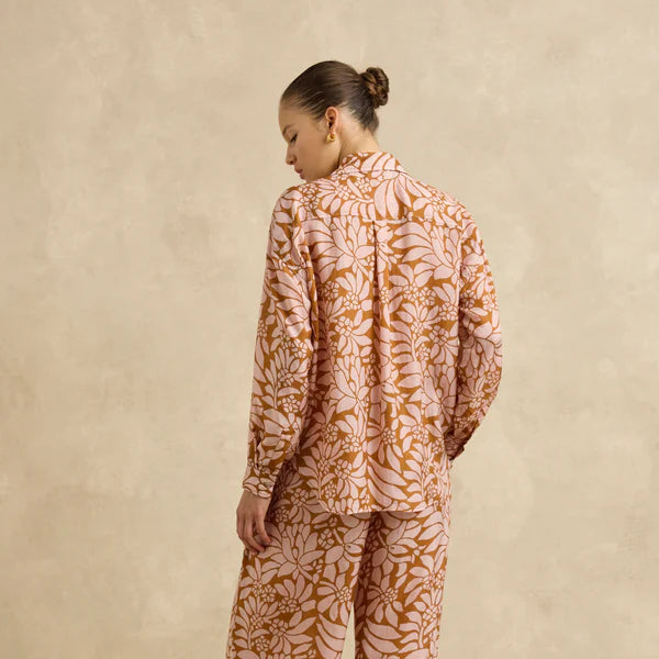 Stevie Shirt / Crocus Blushwood