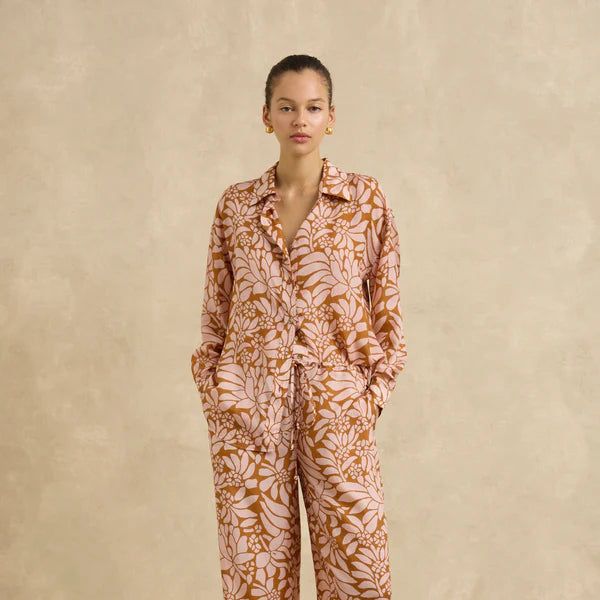 Stevie Shirt / Crocus Blushwood