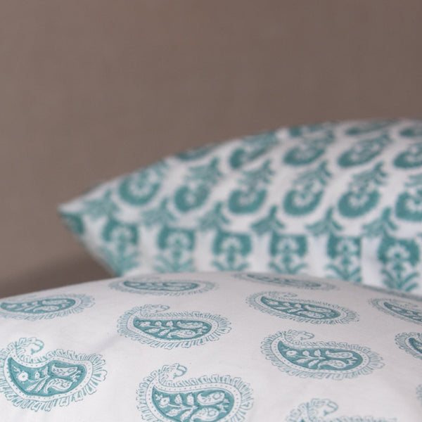 Sunflower Euro Pillowcase / Blue Haze