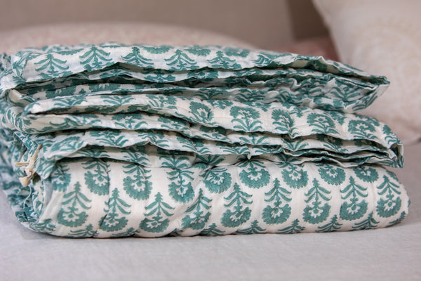 Sunflower Quilt / Blue Haze