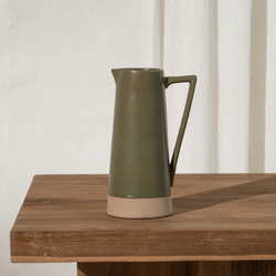 Sanna Dipped Jug / Olive