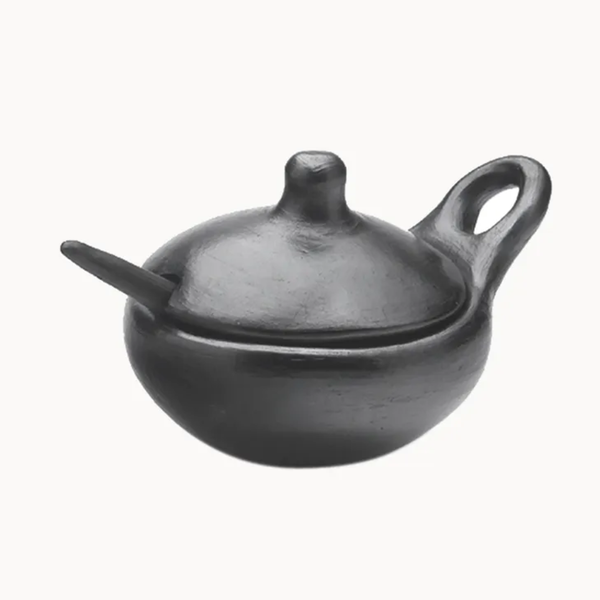 La Chambra Sauceboat w Lid + Spoon
