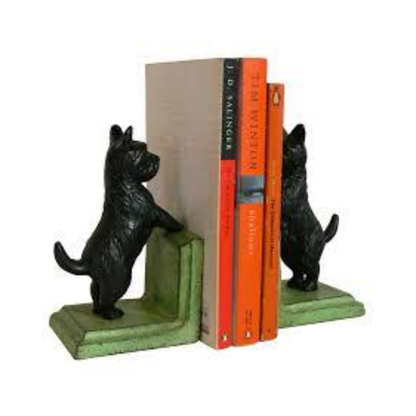 Scotty Bookends / Black