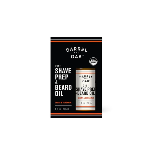 Shave Prep + Beard Oil