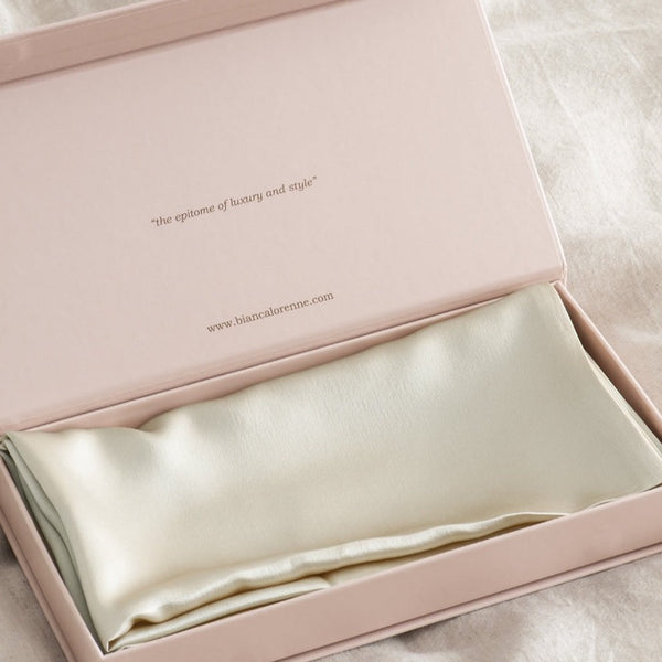 Silk Pillowcase / Champagne