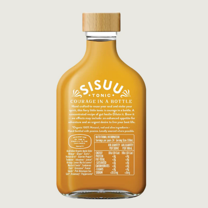 Sisuu Fire + Spice Tonic / 180ml